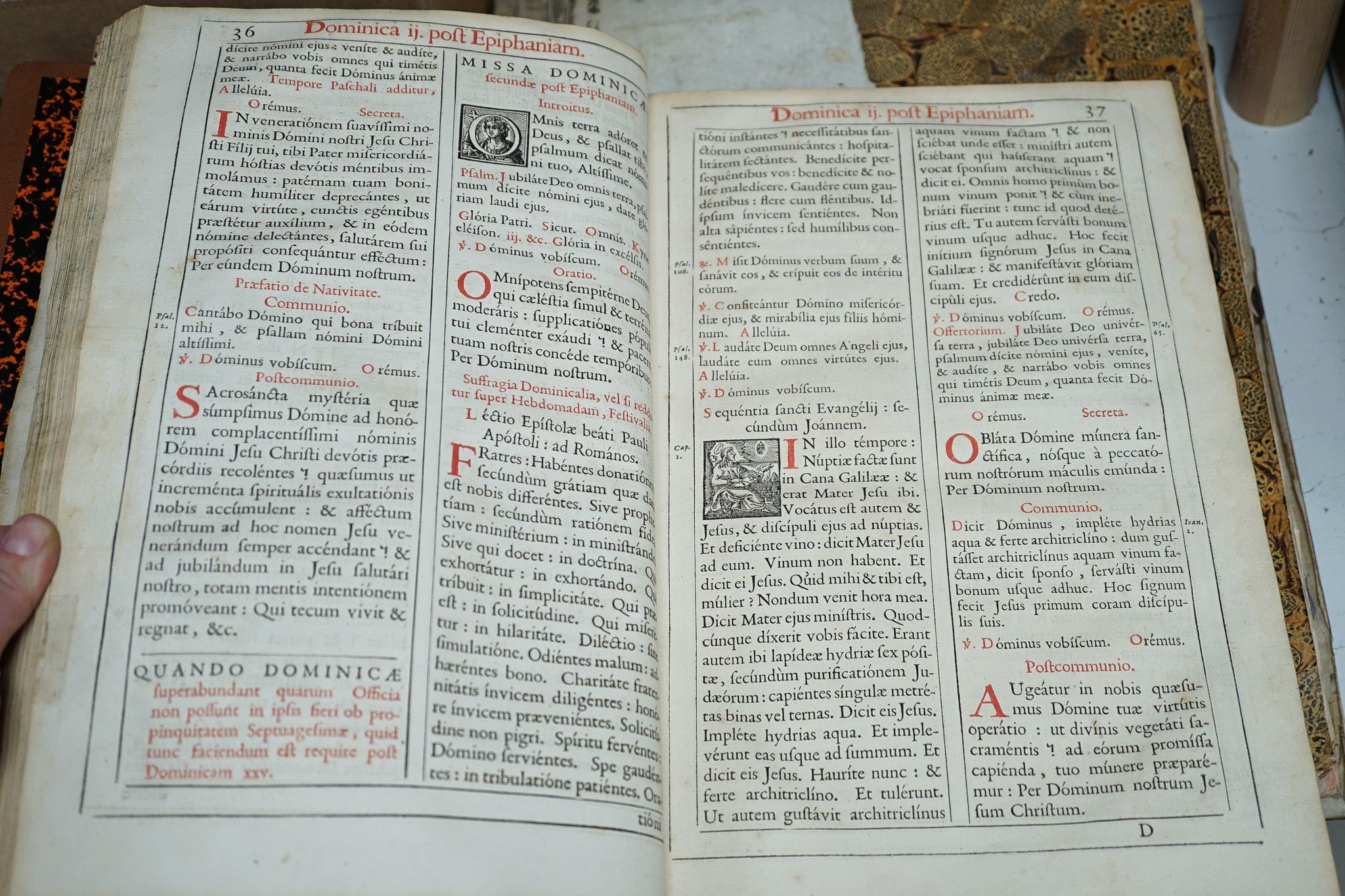 Certosini - Missale Cartusiensis Ordinis ex Ordinatore Generalis, folio, rebound, with engraved title, 428p, manuscript ‘’Supplementum’’